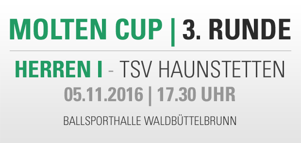 Molten Cup - 3. Runde - DjK Waldbüttelbrunn vs. TSV Haunstetten